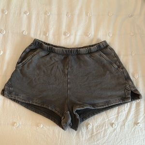 Aerie Distressed Sweat Shorts